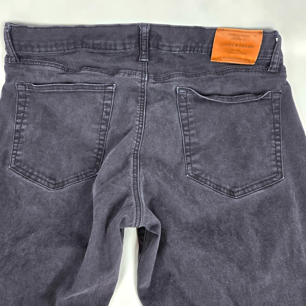 Lucky Brand 121 Slim Jeans Dark Blue Denim Pants Men's Size 34x29 Streetwear‎ - Picture 10 of 11